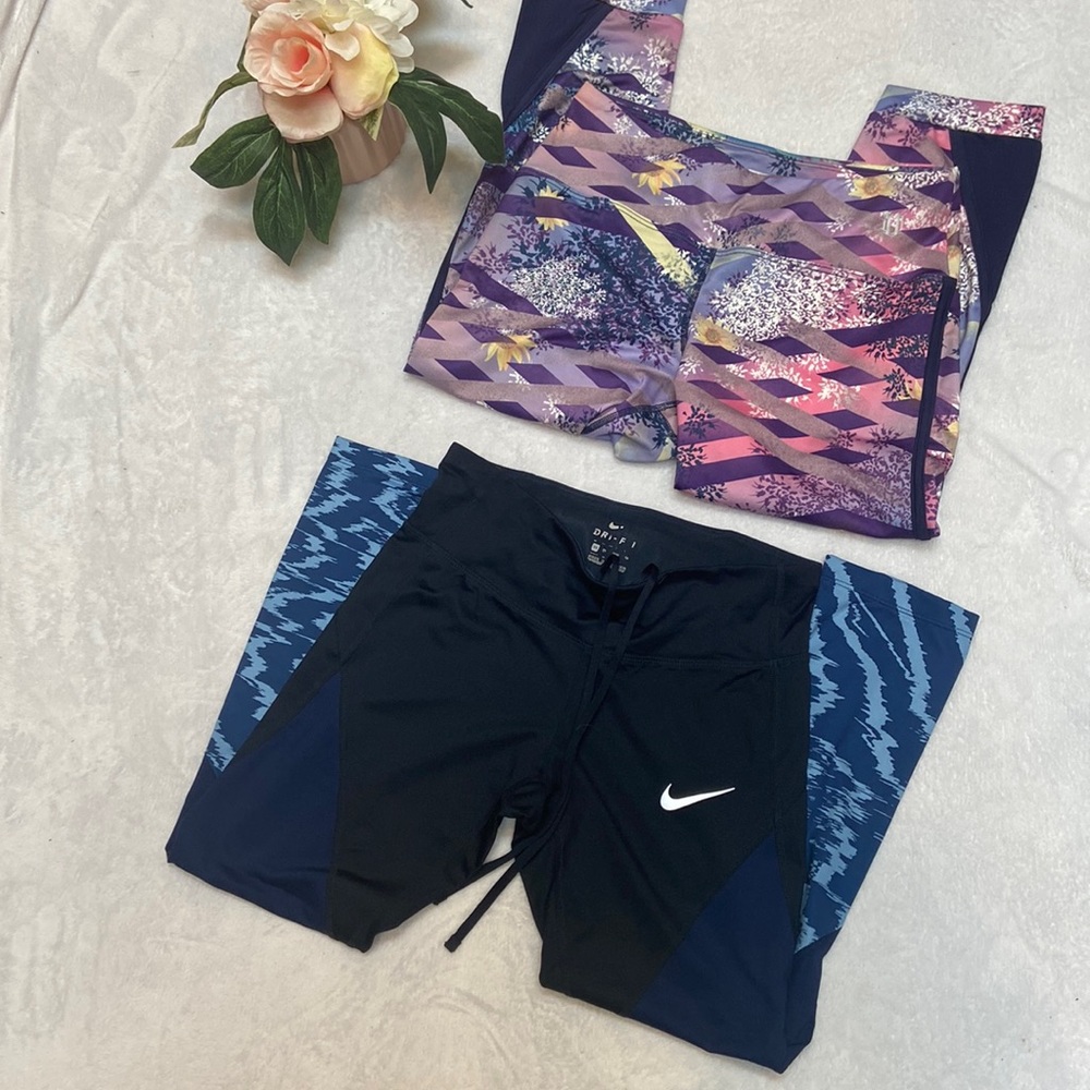 Capri Legging Bundle Of 2 Size XS Eleven By Venus Williams & Nike DRI-Fit